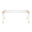 Clear Acrylic Dining Table | Jonathan Adler Jacques | Oroa.com