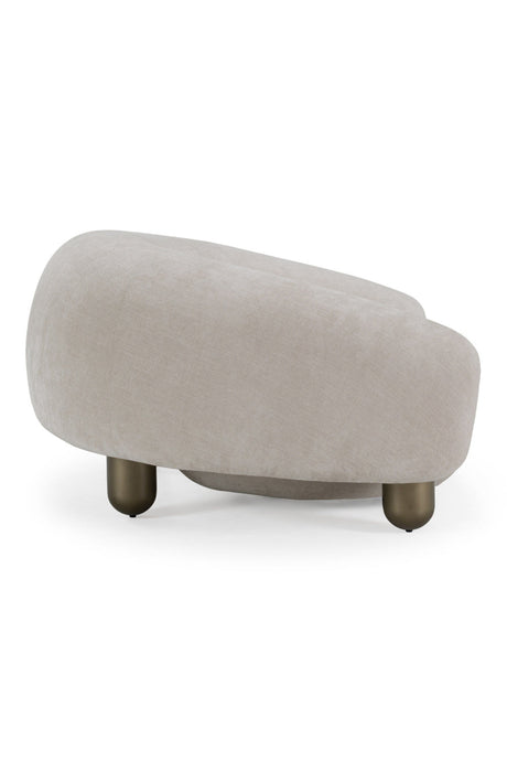 Light Gray Contemporary Accent Chair | OROA Modern Clarity