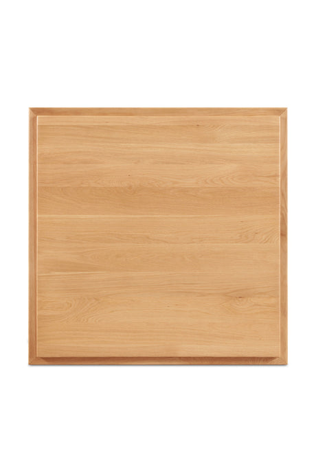 Modern European furniture - Square Natural Wood Table - www.oroa.com