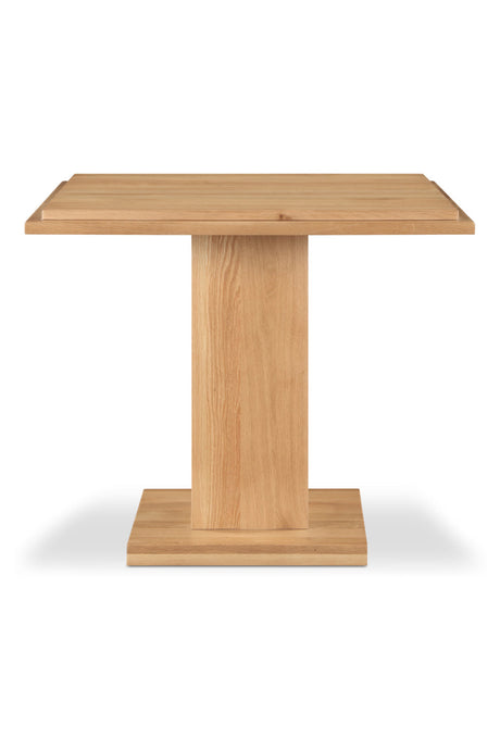Modern European furniture - Square Natural Wood Table - www.oroa.com