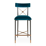 Velvet Counter Stool | Jonathan Adler Rider | Oroa.com