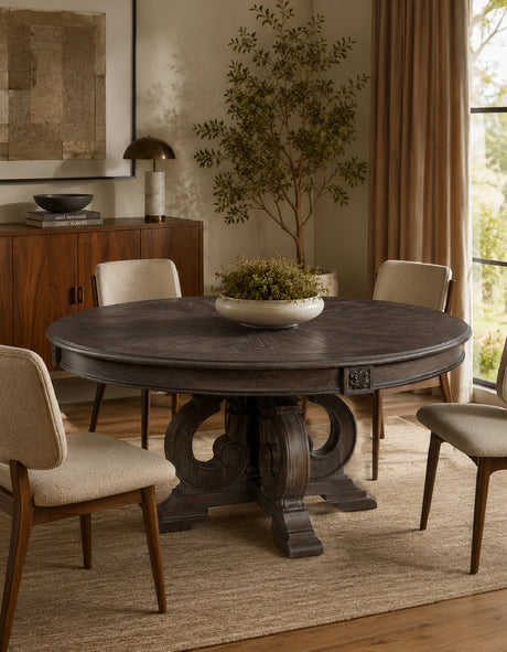 rustic dining table
