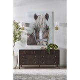 8-Drawer Oak Double Dresser | Living Essentials Highland